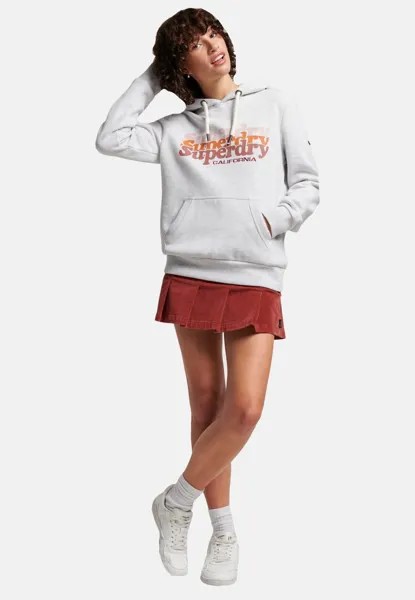 Толстовка Superdry MIT PRINT, цвет hellgrau