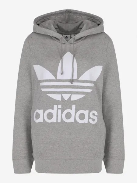 Худи женская adidas Trefoil, Серый