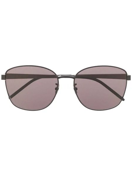 Saint Laurent Eyewear солнцезащитные очки в круглой оправе