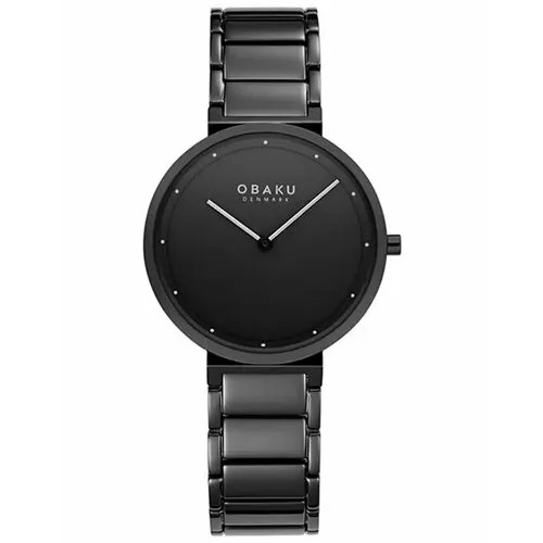 Наручные часы OBAKU V258LXBBSB, черный