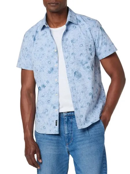 Рубашка на пуговицах с короткими рукавами и цветочным принтом Scott Joe'S Jeans, цвет Pencil Flower