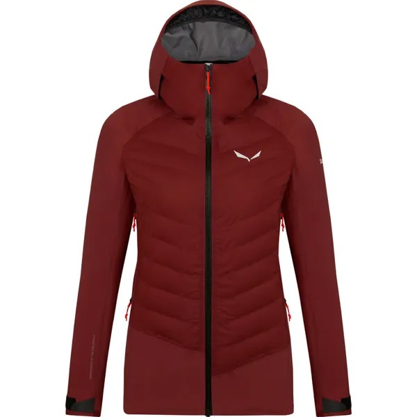 Женская гибридная куртка Sella PTX 3L Salewa, красный