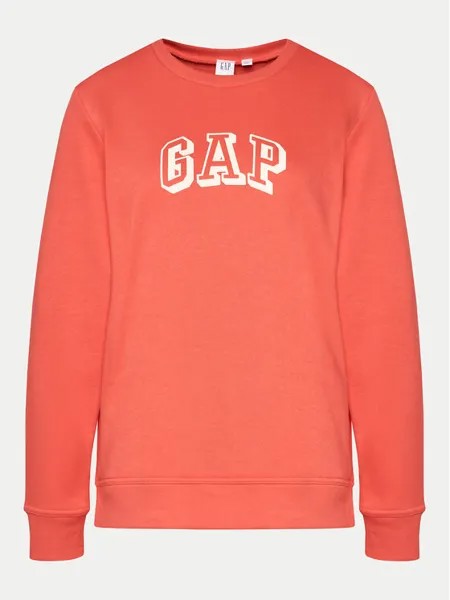 Толстовка обычного кроя Gap, коралловый