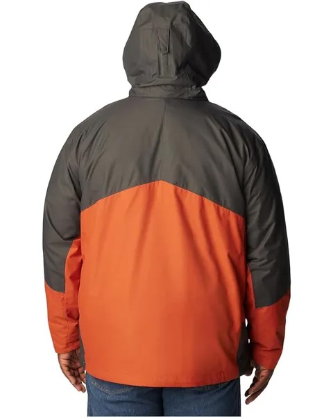 Куртка Columbia Big & Tall Bugaboo II Fleece Interchange Jacket, цвет Warp Red/Shark