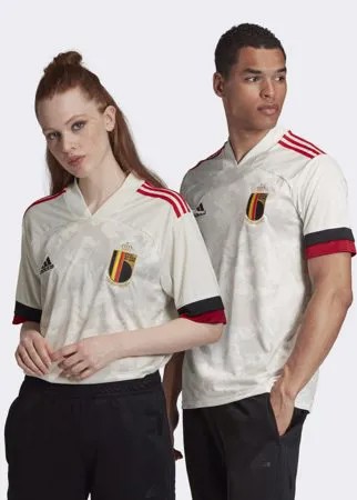 Гостевая игровая футболка сборной Бельгии adidas Performance