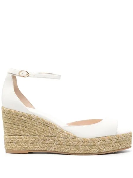 Nudistia 95мм Эспадрильи Stuart Weitzman, бежевый