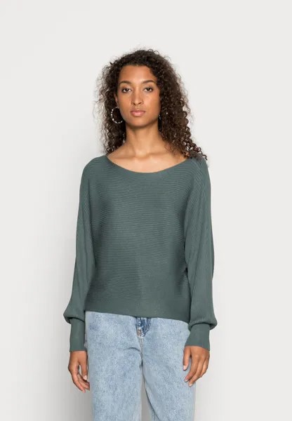 Джемпер ONLY Onladaline L/S Noos, зеленый бальзам