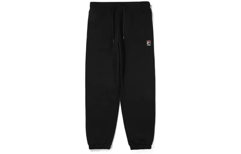 Трикотажные спортивные штаны унисекс FILA, цвет Black