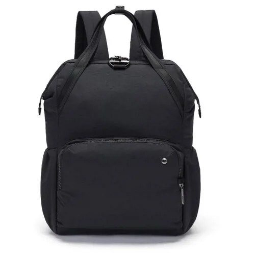 Женский рюкзак антивор Pacsafe Citysafe CX Backpack, черный ECONYL, 17 л.