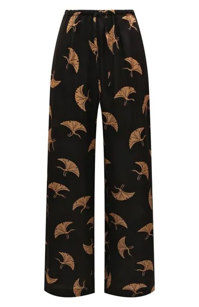 Шелковые брюки Dries Van Noten