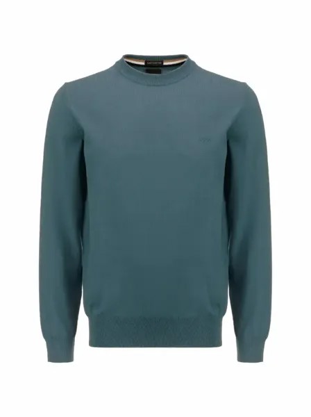 Хлопковый джемпер с логотипом Hugo Boss