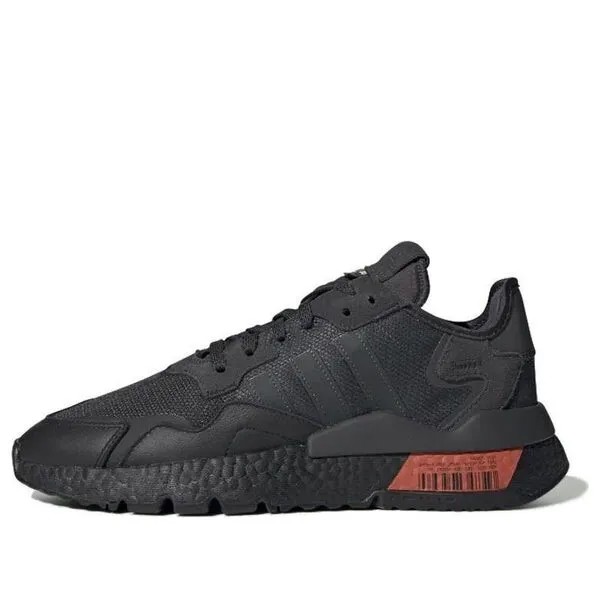 Кроссовки ночные джоггеры Adidas, черный