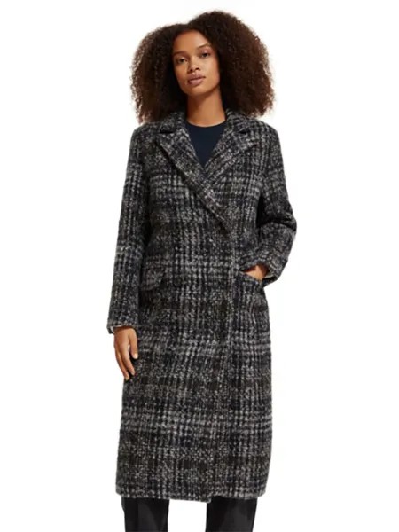 Шерстяная куртка Scotch & Soda, цвет schwarz/dunkelblau