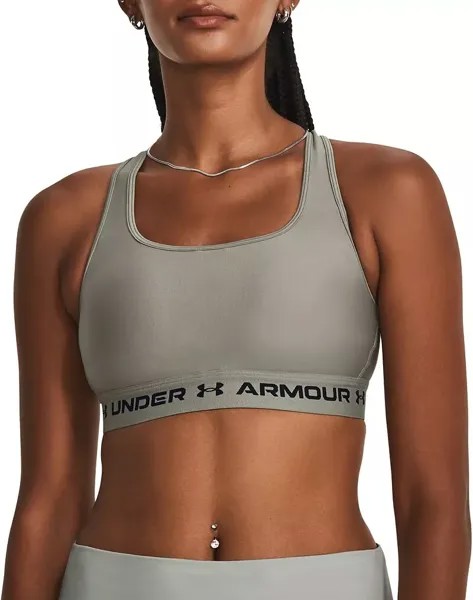 Женский спортивный бюстгальтер средней длины с перекрещенной спинкой Under Armour