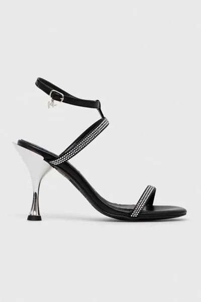 Кожаные сандалии PANACHE HI Karl Lagerfeld, черный