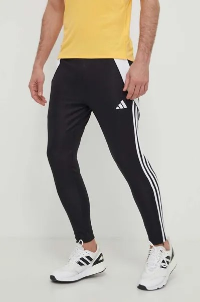 Тренировочные брюки Tiro24 adidas Performance, черный