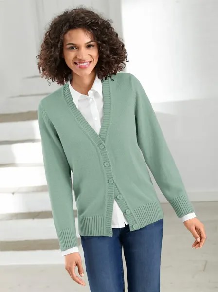 Кардиган в стиле casual Casual Looks, мятный