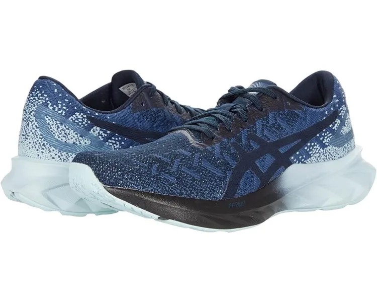 Кроссовки ASICS Dynablast, цвет French Blue/Aqua Angel