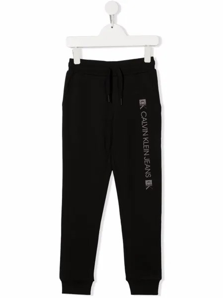 Calvin Klein Kids спортивные брюки с логотипом