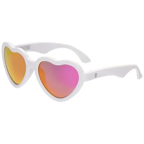 С/з очки Babiators Blue Series Hearts Polarized. Влюбляшка. Цвет: Белый. Возраст: 6+