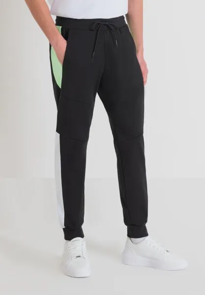 Спортивные брюки RUBBER LOGO PRINT Antony Morato, черный