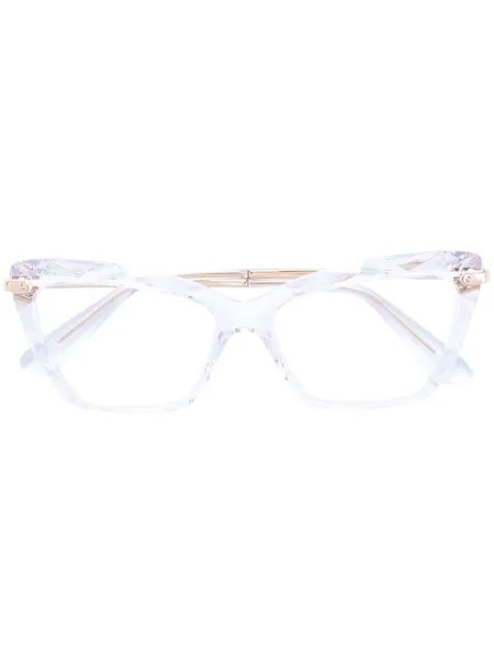 Dolce & Gabbana Eyewear очки в оправе формы 'кошачий глаз'