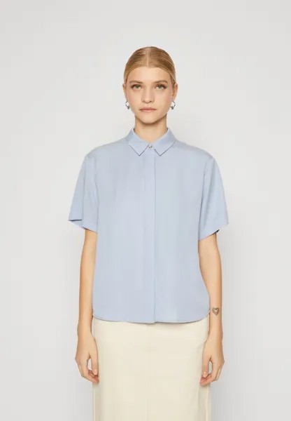 Блуза на пуговицах MINA SHIRT Samsøe Samsøe, светло-синий
