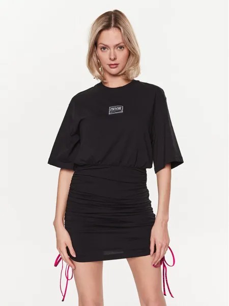 Дневное платье regular fit Versace Jeans Couture, черный