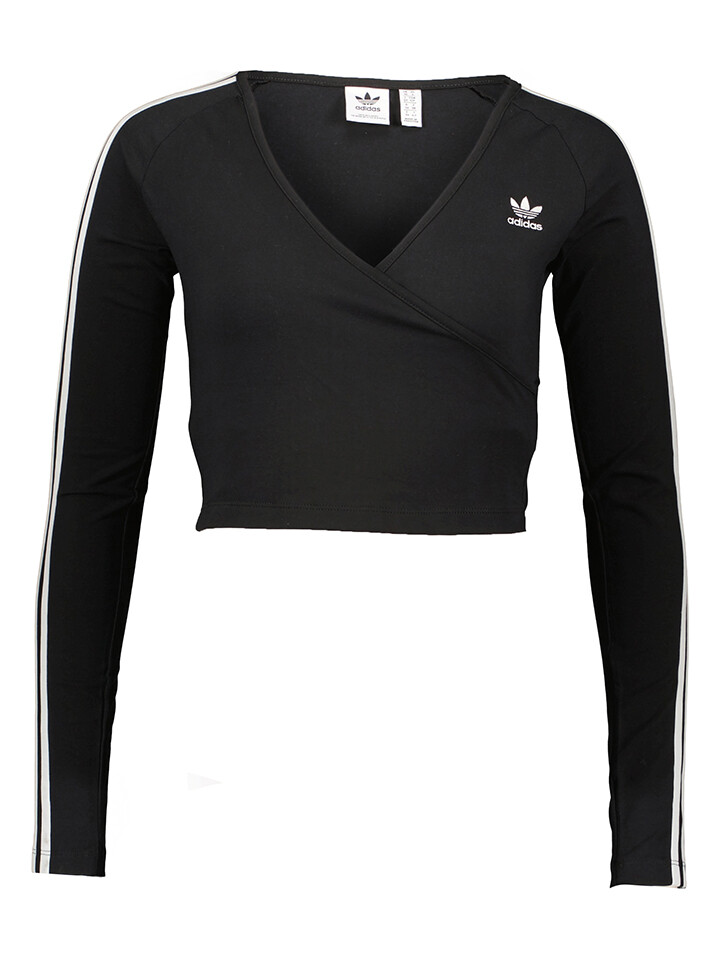Лонгслив adidas, черный