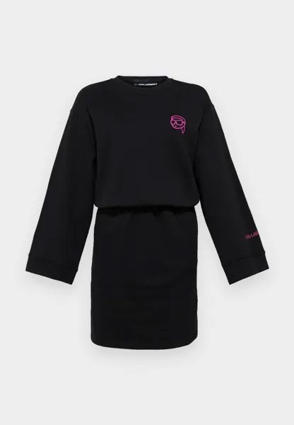 Дневное платье IKONIK JELLY KARL LAGERFELD, черный