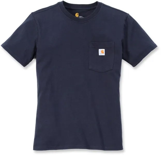 Футболка женская Carhartt Workwear Pocket, темно-синий