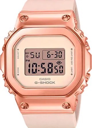 Японские наручные  женские часы Casio GM-S5600PG-4ER. Коллекция G-Shock