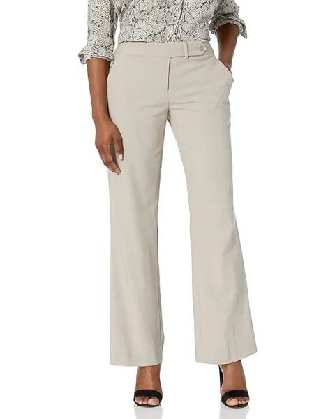 Брюки Calvin Klein Petite Classic Fit Lux, хаки