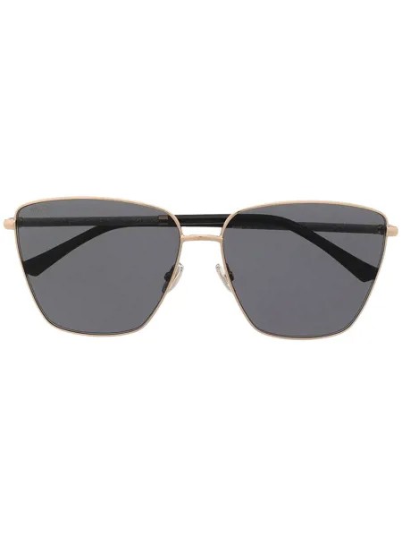 Jimmy Choo Eyewear солнцезащитные очки Lavi в квадратной оправе
