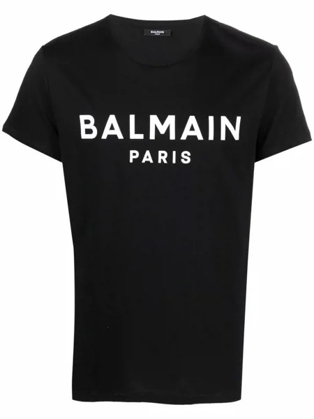 Balmain футболка с логотипом
