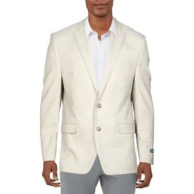 Lauren Ralph Lauren Mens Lexington Plaid Blazer Спортивная куртка BHFO 5163