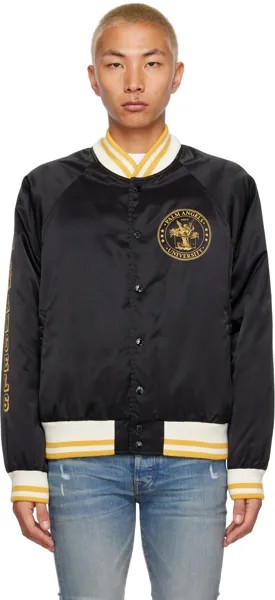 8 Moncler Palm Angels Черная куртка-бомбер Bucyk Moncler Genius