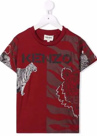 Kenzo Kids футболка с логотипом