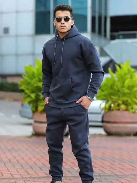 Костюм мужской oversize серый M