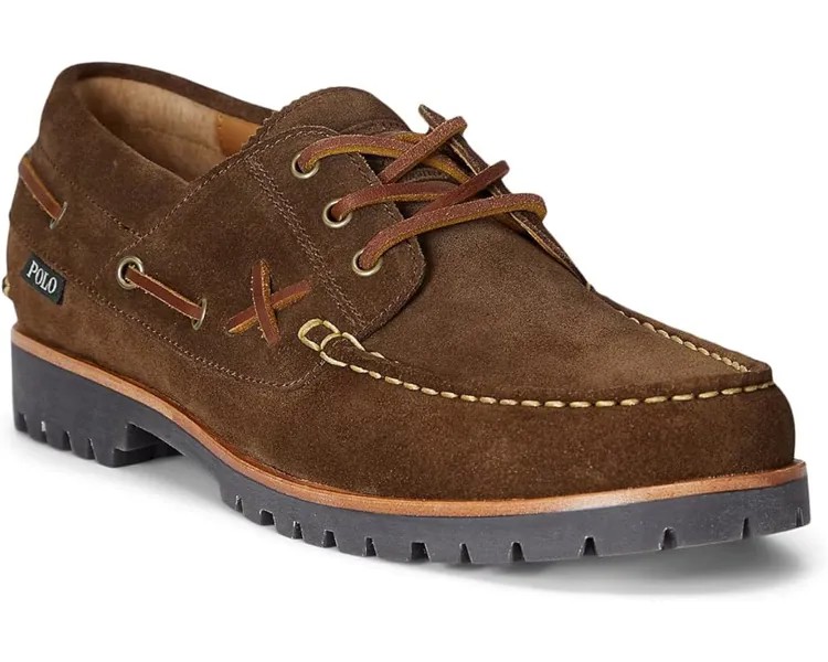 Топсайдеры Polo Ralph Lauren Ranger Boat Shoe, цвет Chocolate Brown