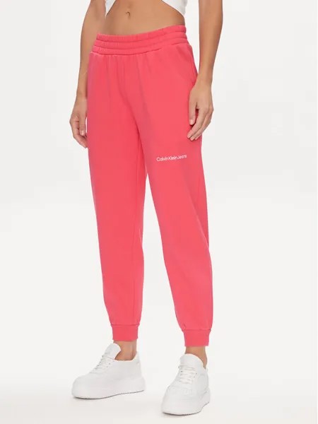 Спортивные брюки свободного кроя Calvin Klein, розовый