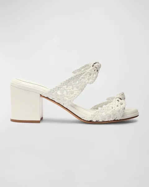 Плетеные сандалии Clarita с бантом Alexandre Birman