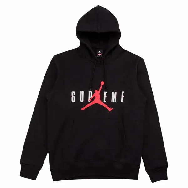 Худи Supreme x Jordan, черный