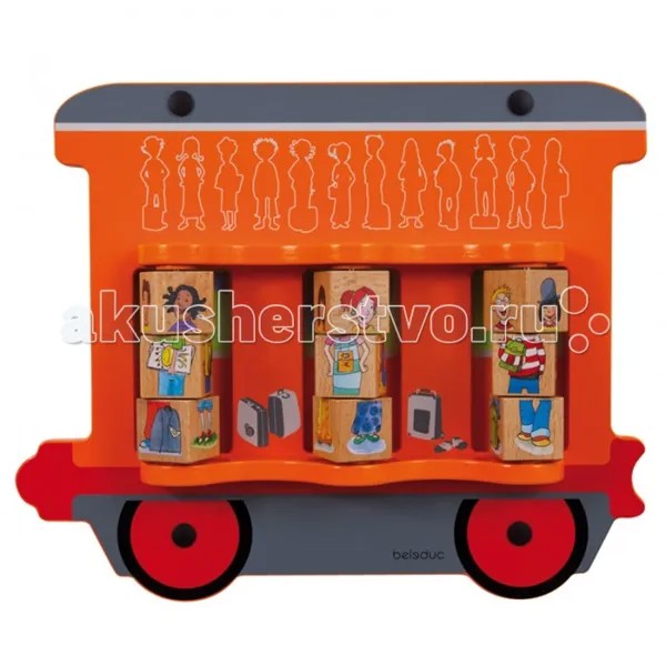 Деревянная игрушка Beleduc Настенный игровой элемент Дети