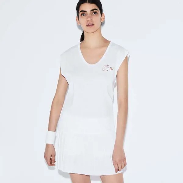 Женская спортивная футболка Lacoste для тенниса