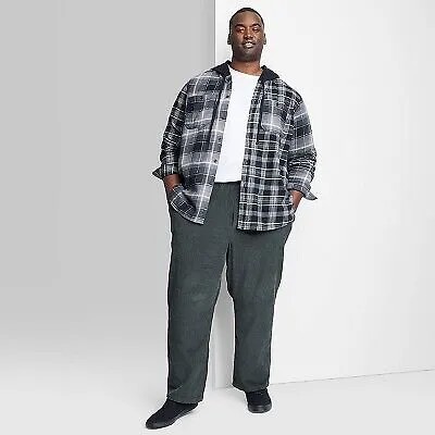 Мужские брюки стандартного кроя до щиколотки для больших и высоких размеров, 29 дюймов, для оригинального использования, серые, 4XL
