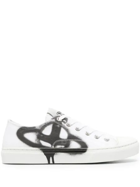 Vivienne Westwood кеды Plimsoll 2.0 из канваса, белый