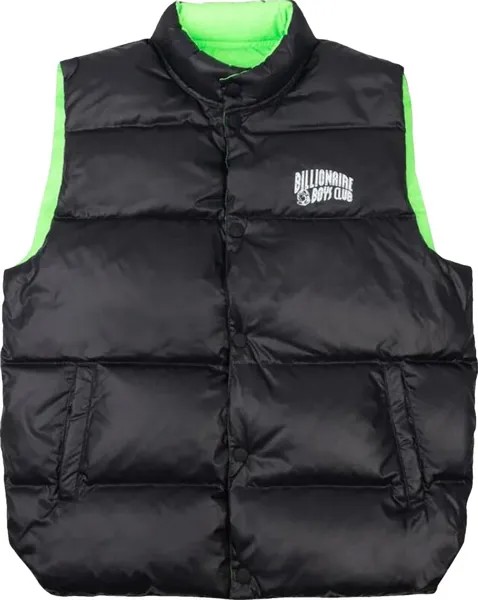 Жилет Billionaire Boys Club Matrix Reverisble Vest 'Green Gecko', зеленый