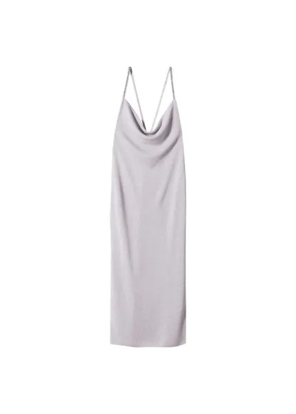 Летнее платье Mango LONGUI, цвет Pastel Purple