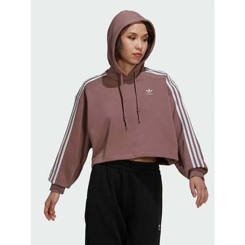Худи adidas, размер 42 [FR], розовый